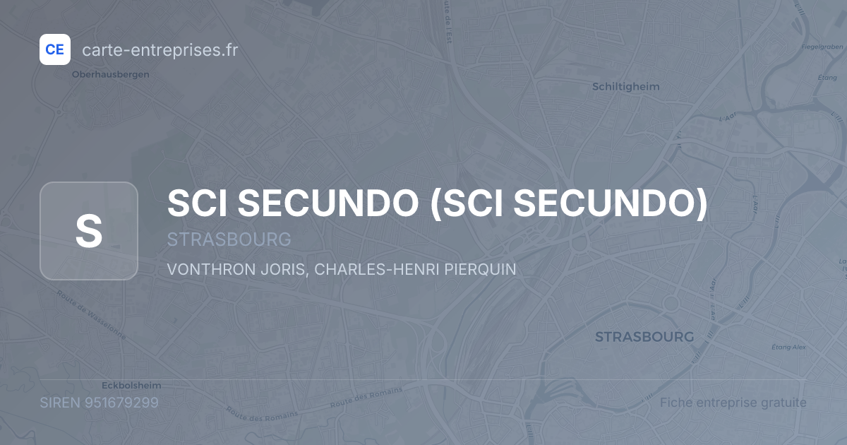 SCI SECUNDO — 951679299 — fiche entreprise