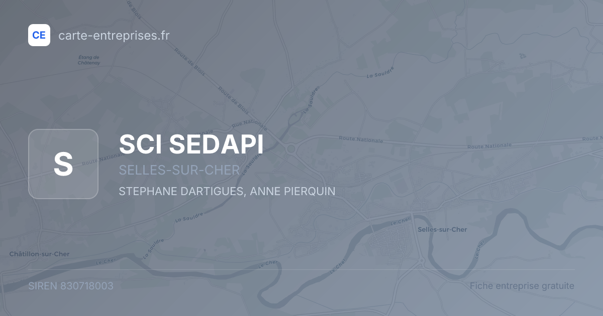 SCI SEDAPI — 830718003 — fiche entreprise