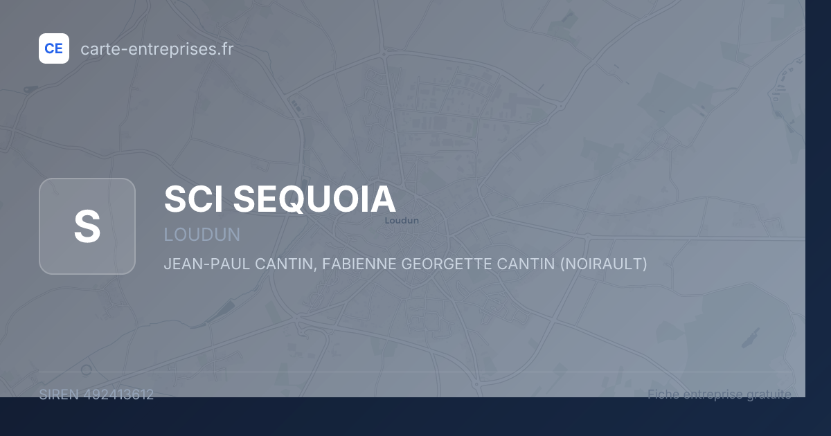 SCI SEQUOIA — 492413612 — fiche entreprise