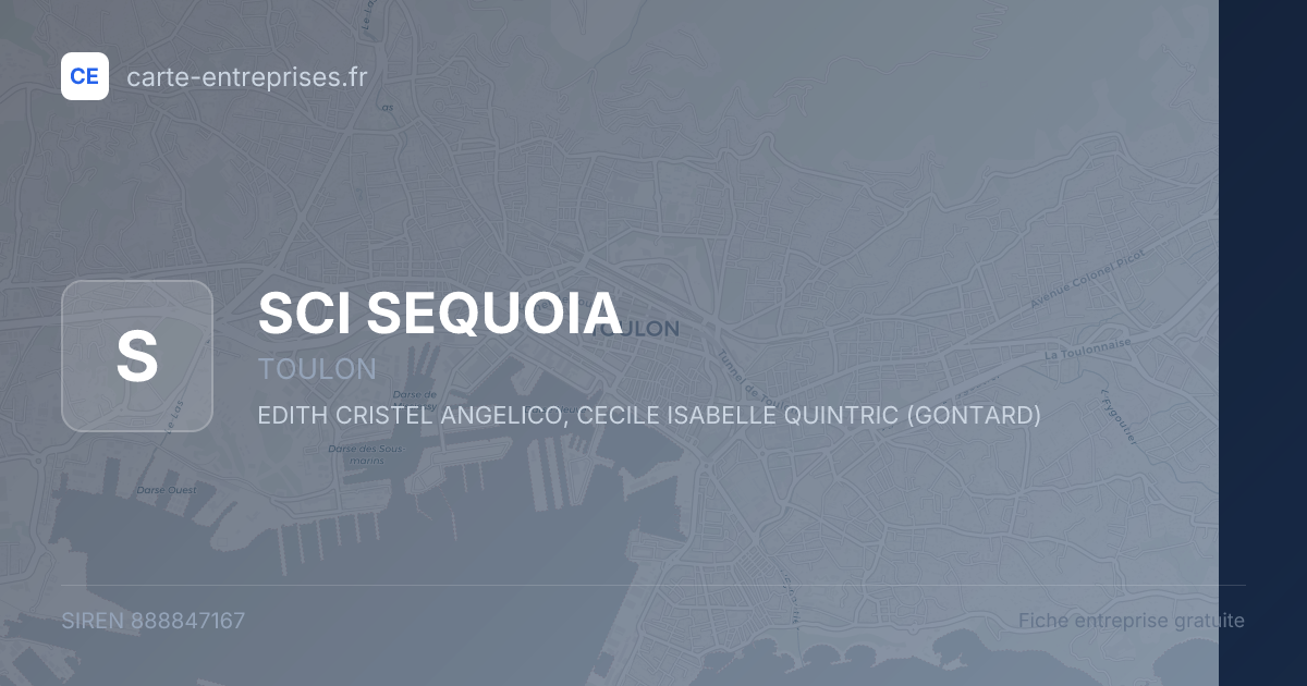SCI SEQUOIA — 888847167 — fiche entreprise