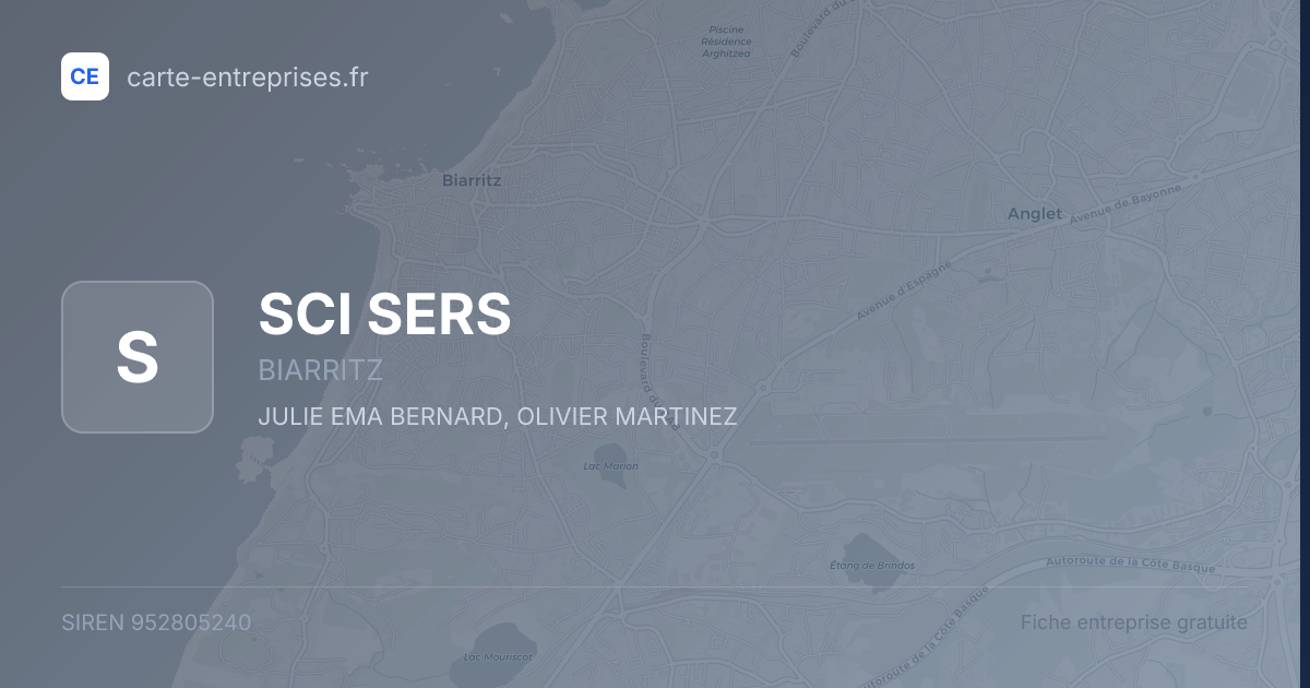 SCI SERS — 952805240 — fiche entreprise