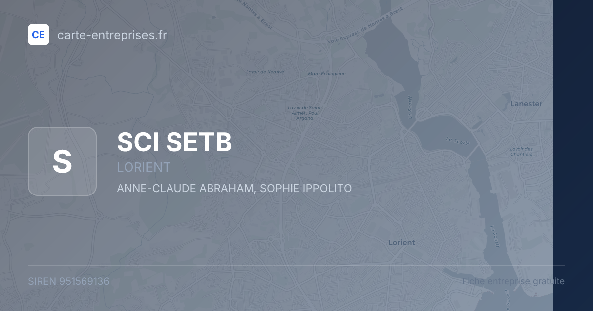SCI SETB — 951569136 — fiche entreprise