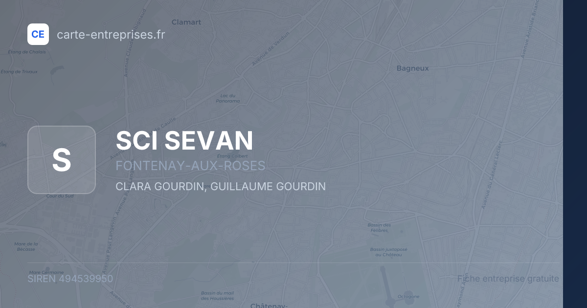 SCI SEVAN — 494539950 — fiche entreprise