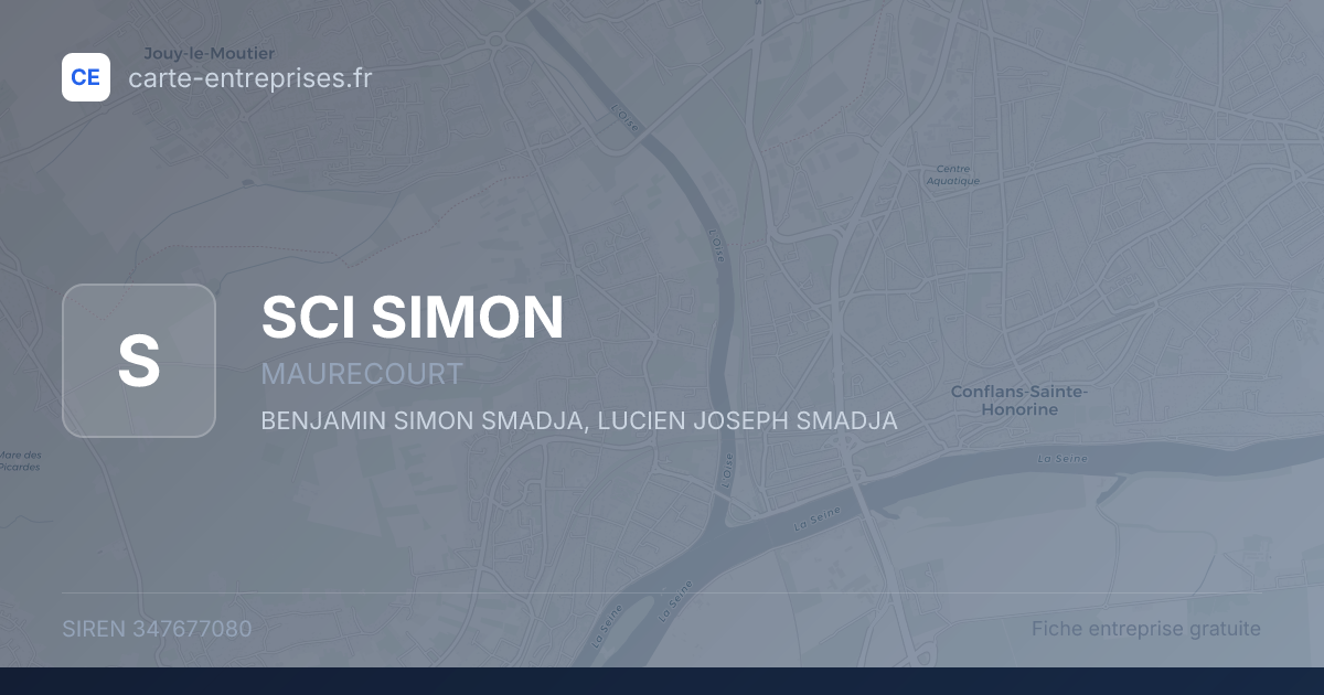 SCI SIMON — 347677080 — fiche entreprise