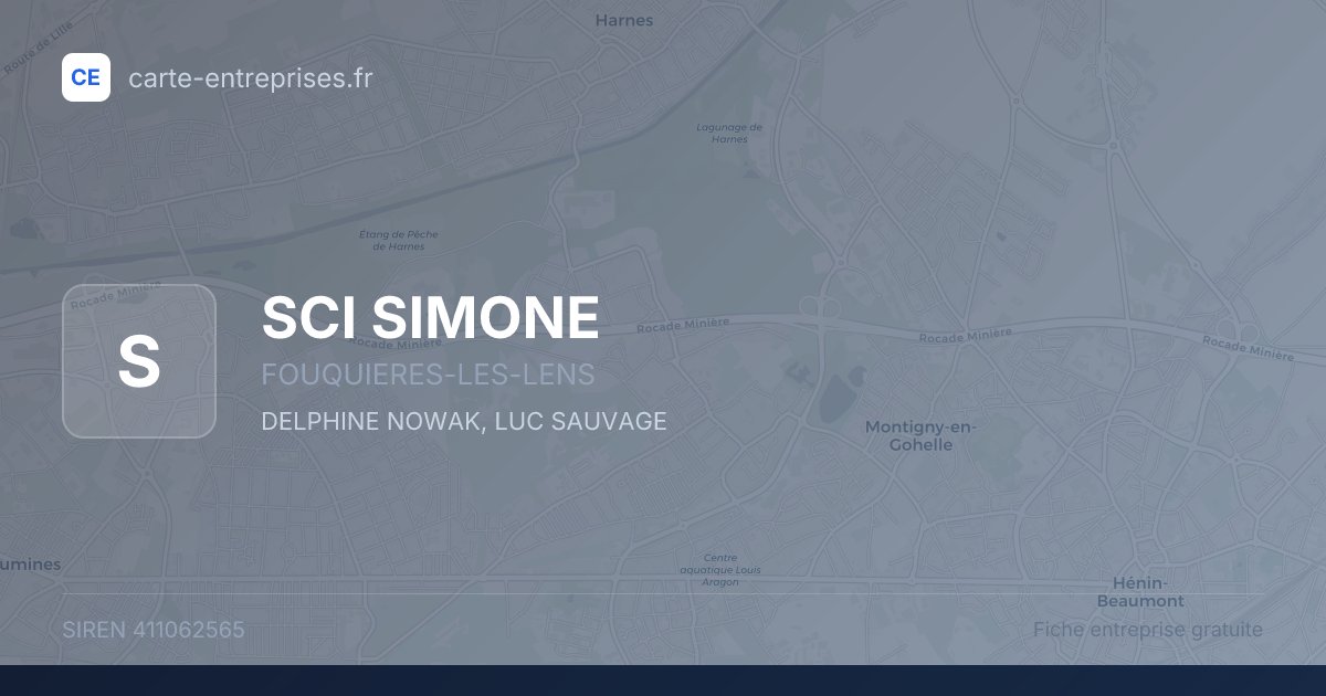SCI SIMONE — 411062565 — fiche entreprise