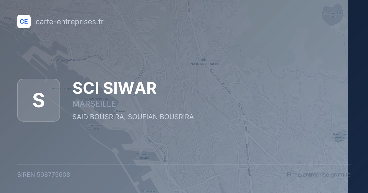 SCI SIWAR — 508775608 — fiche entreprise