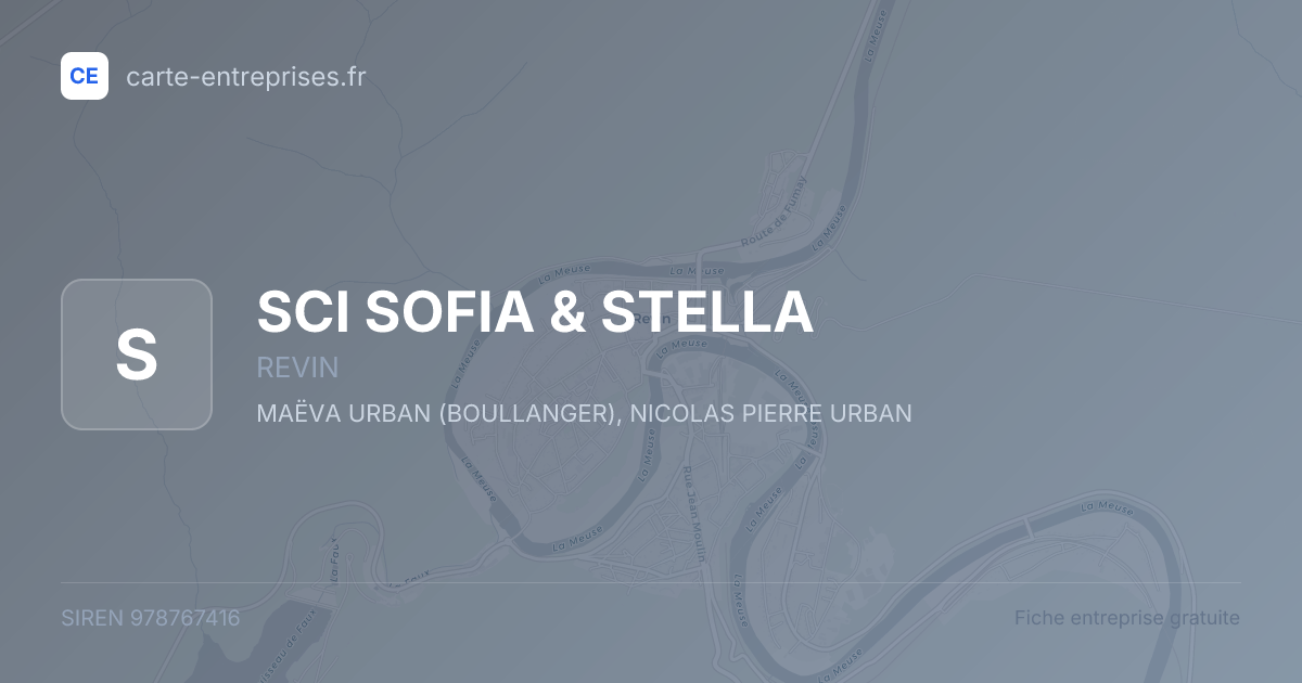 SCI SOFIA & STELLA — 978767416 — fiche entreprise