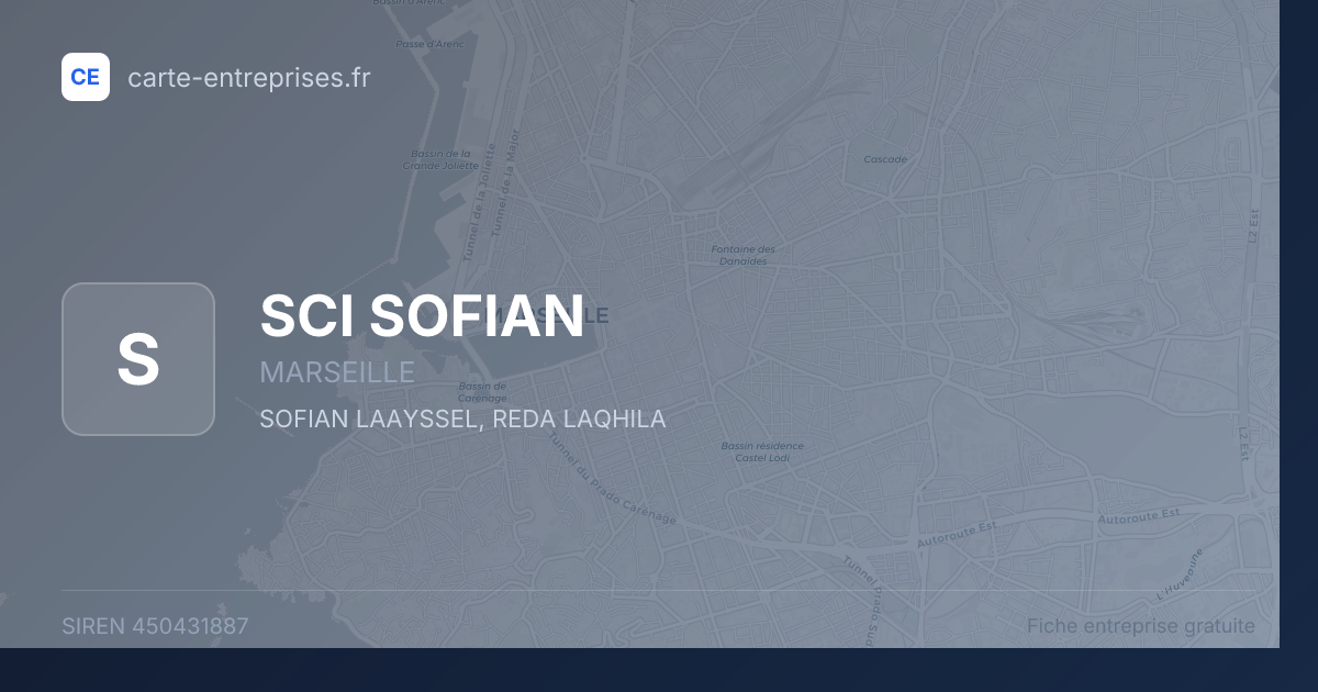 SCI SOFIAN — 450431887 — fiche entreprise