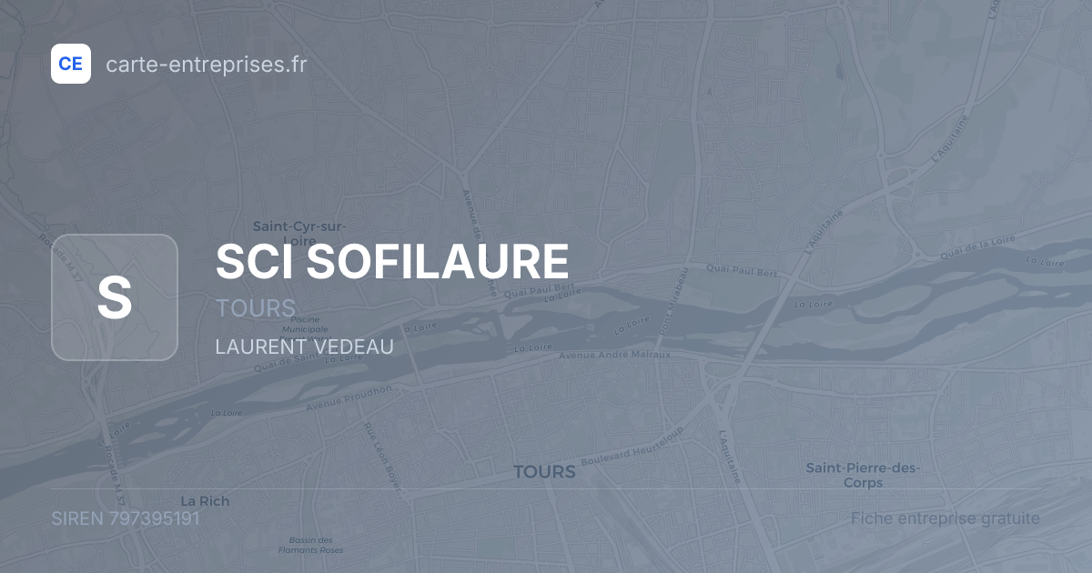 SCI SOFILAURE — 797395191 — fiche entreprise