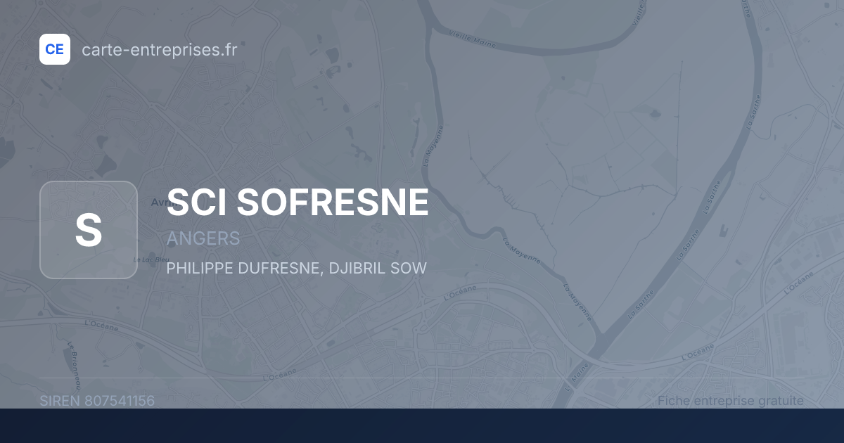 SCI SOFRESNE — 807541156 — fiche entreprise