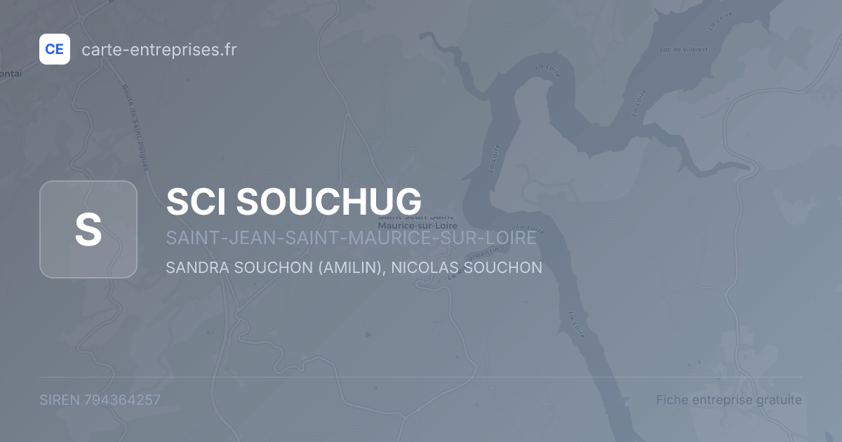 SCI SOUCHUG — 794364257 — fiche entreprise