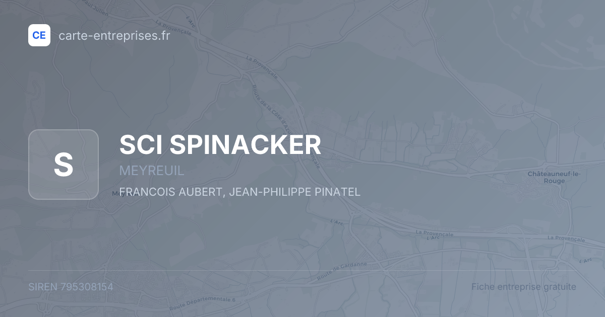SCI SPINACKER — 795308154 — fiche entreprise