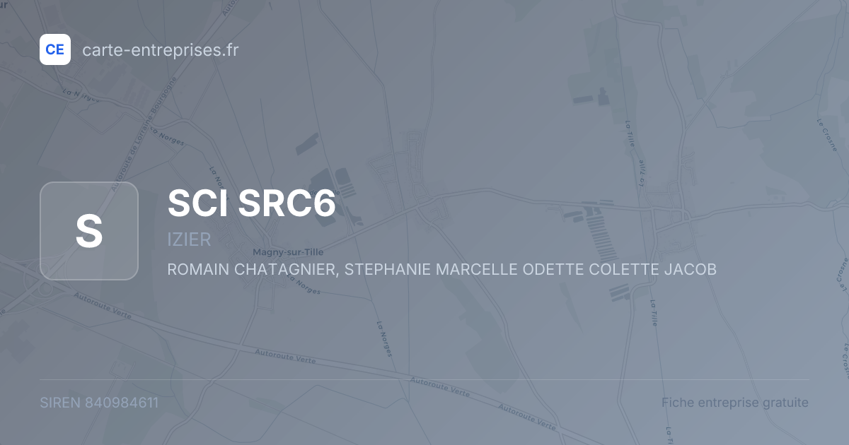 SCI SRC6 — 840984611 — fiche entreprise