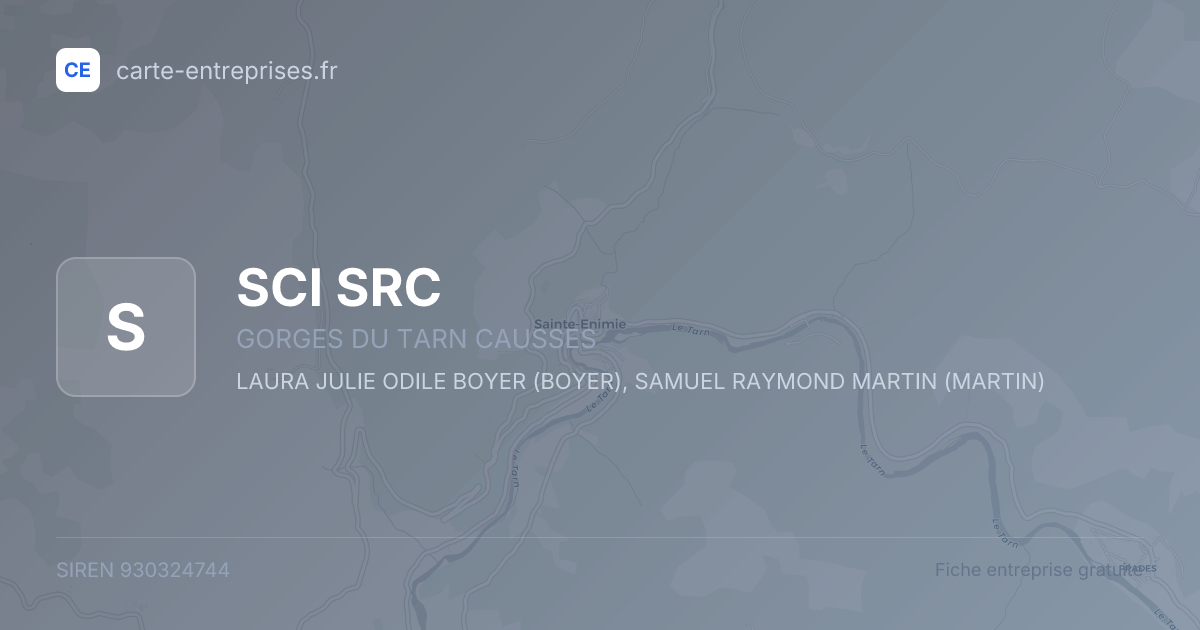 SCI SRC — 930324744 — fiche entreprise