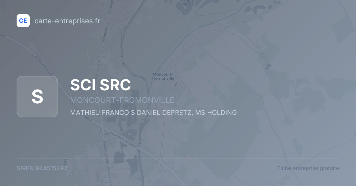 SCI SRC — 944515493 — fiche entreprise