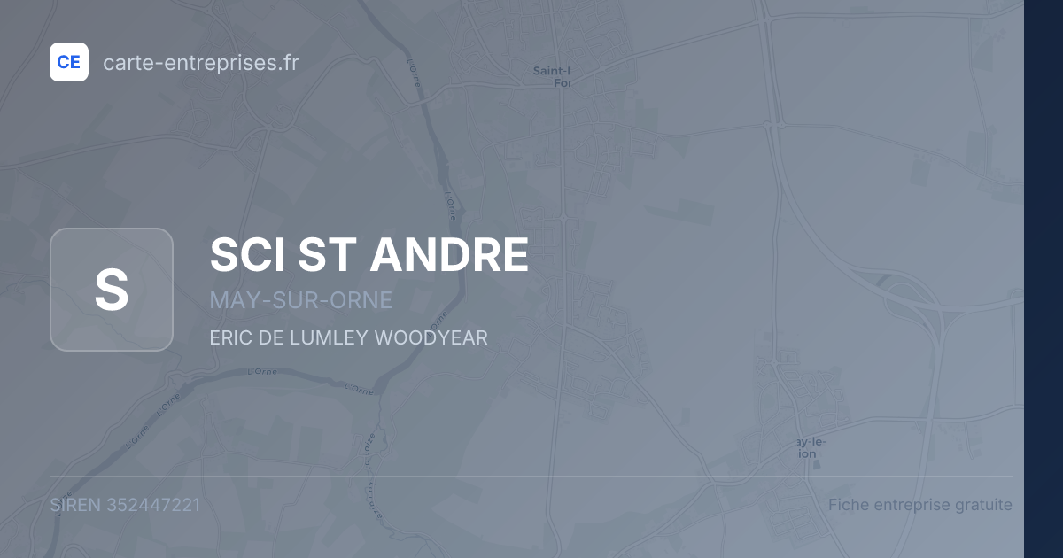 SCI ST ANDRE — 352447221 — fiche entreprise
