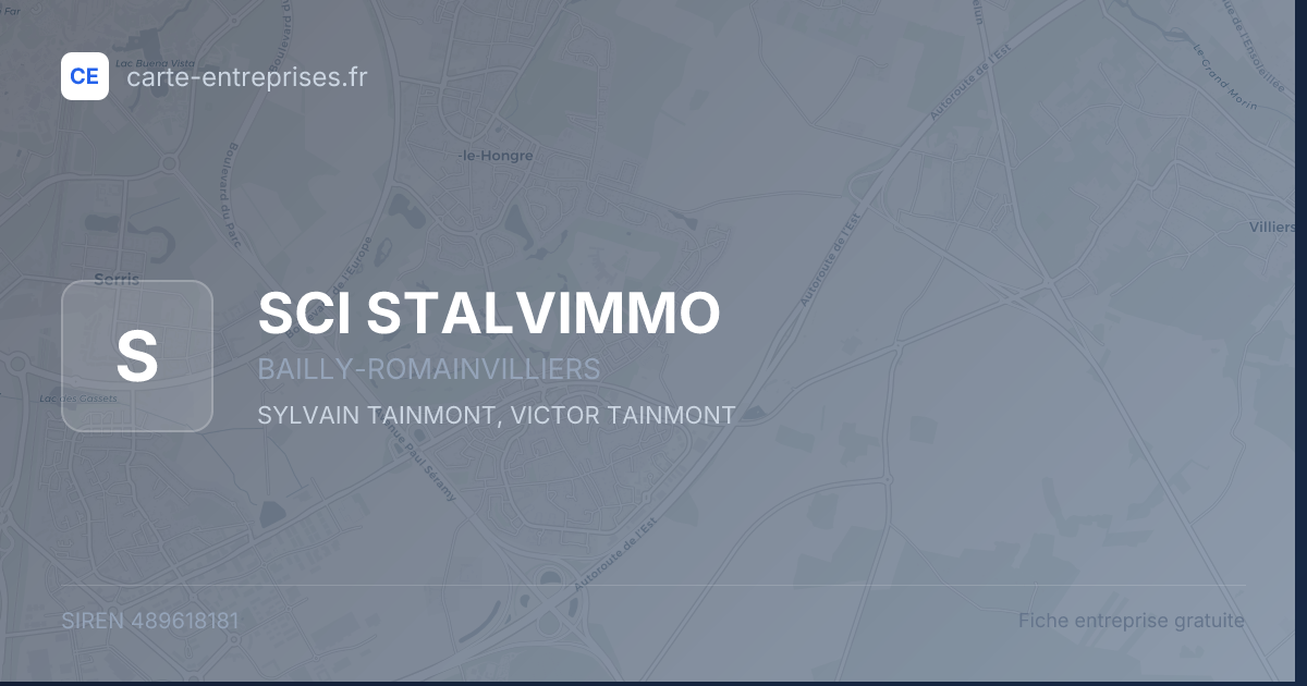 SCI STALVIMMO — 489618181 — fiche entreprise