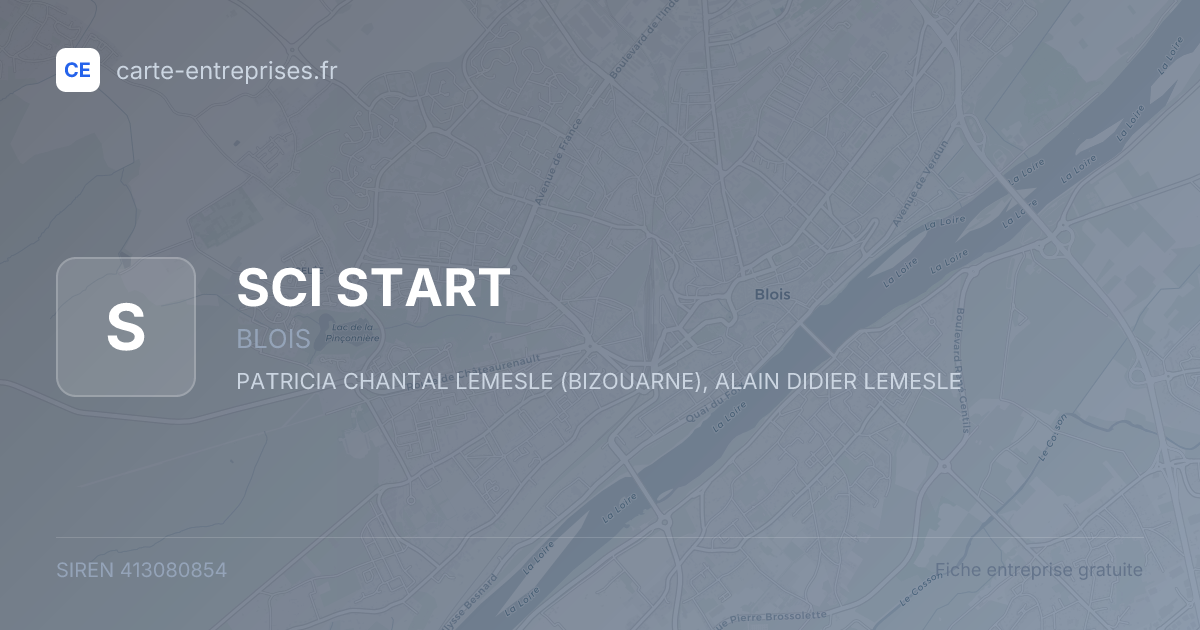 SCI START — 413080854 — fiche entreprise