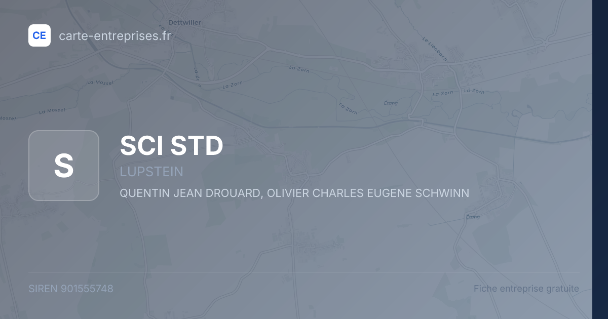 SCI STD — 901555748 — fiche entreprise
