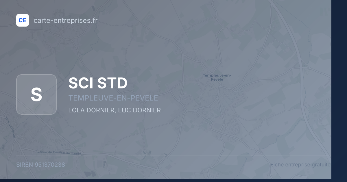 SCI STD — 951370238 — fiche entreprise
