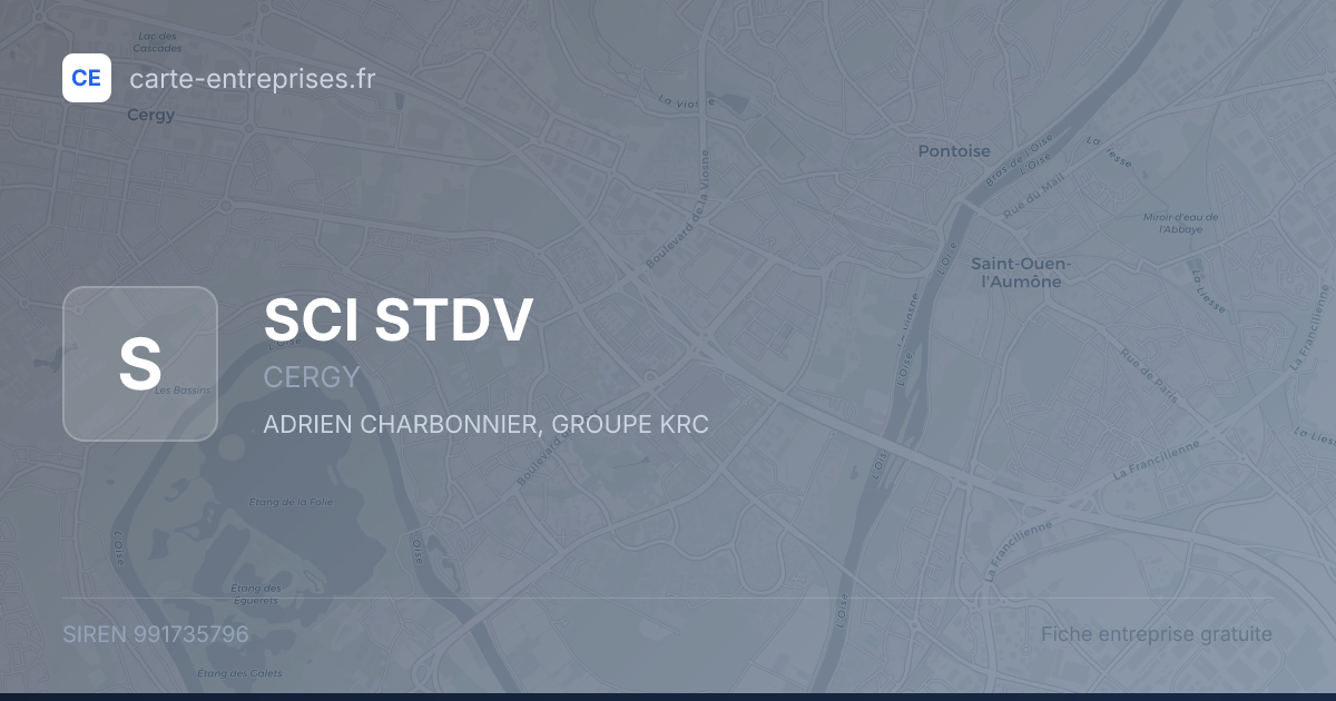 SCI STDV — 991735796 — fiche entreprise