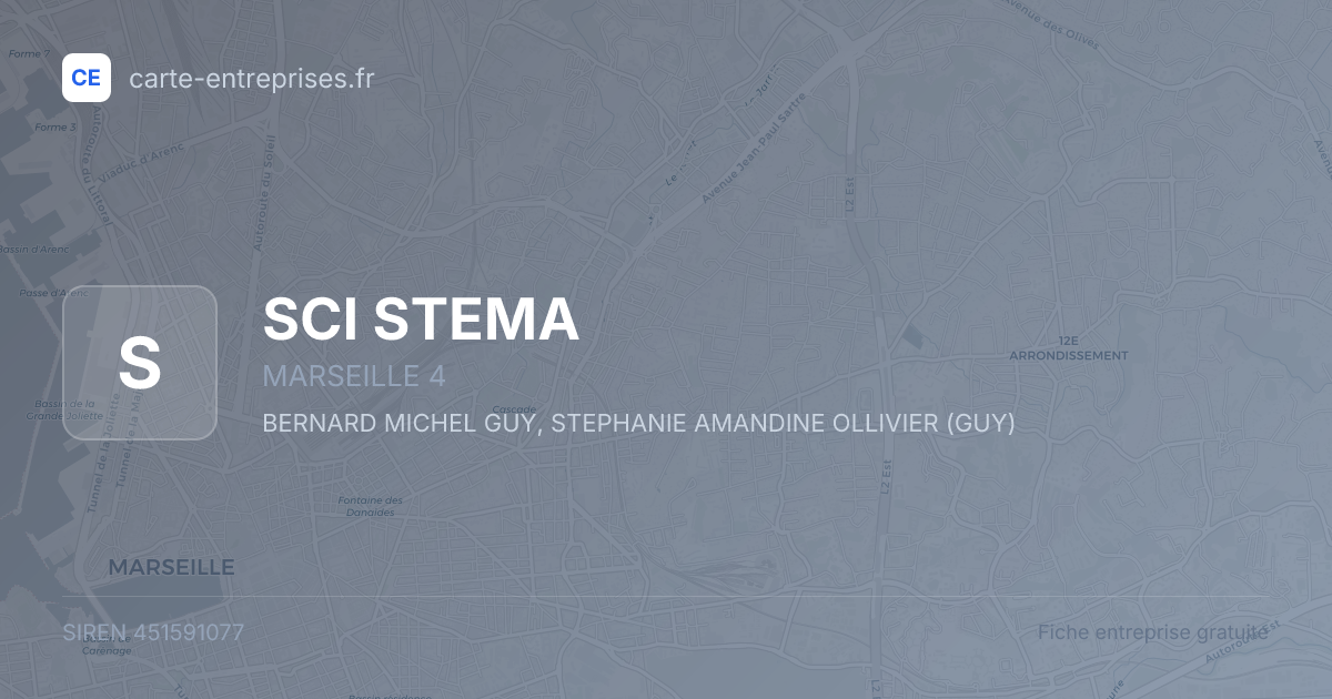 SCI STEMA — 451591077 — fiche entreprise