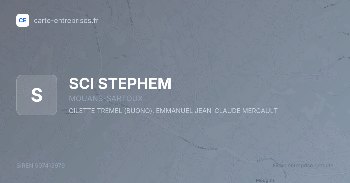 SCI STEPHEM — 507413979 — fiche entreprise