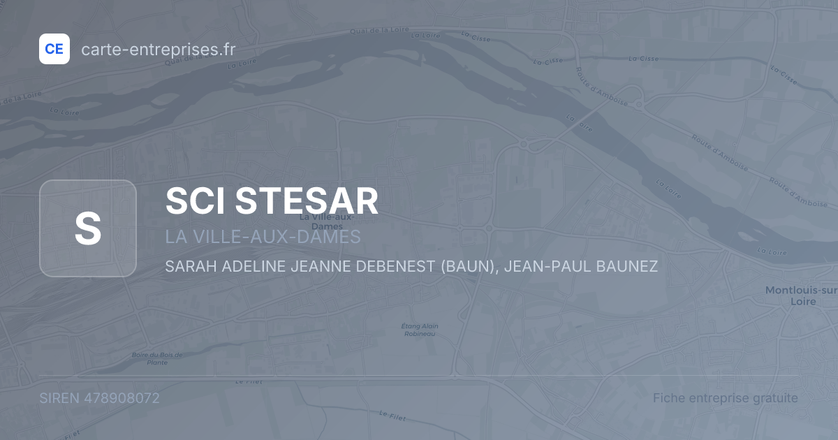 SCI STESAR — 478908072 — fiche entreprise