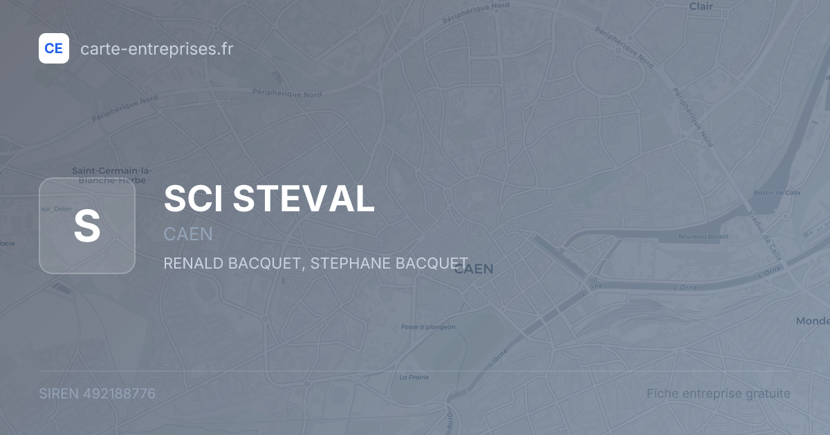 SCI STEVAL — 492188776 — fiche entreprise