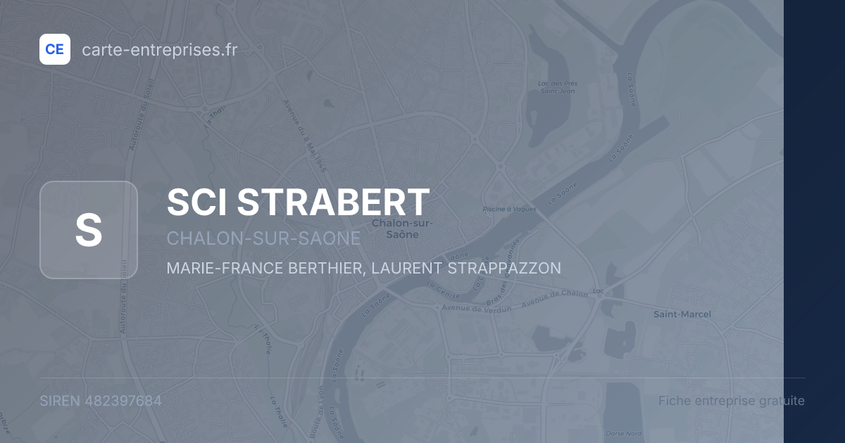 SCI STRABERT — 482397684 — fiche entreprise