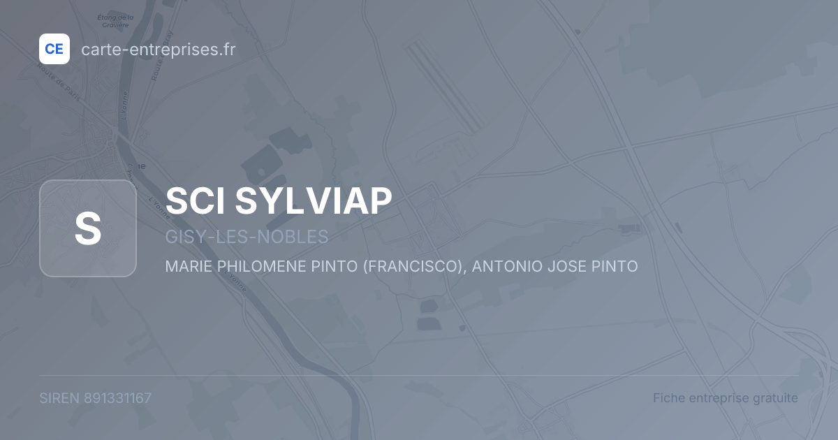 SCI SYLVIAP — 891331167 — fiche entreprise