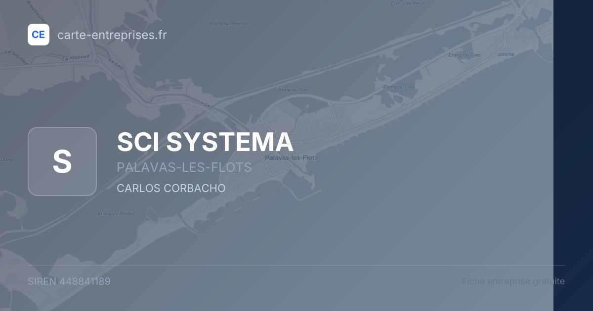 SCI SYSTEMA — 448841189 — fiche entreprise