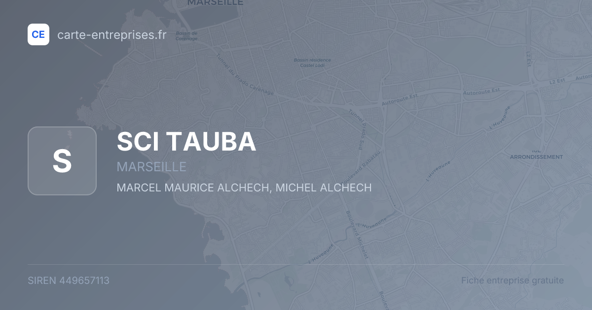 SCI TAUBA — 449657113 — fiche entreprise