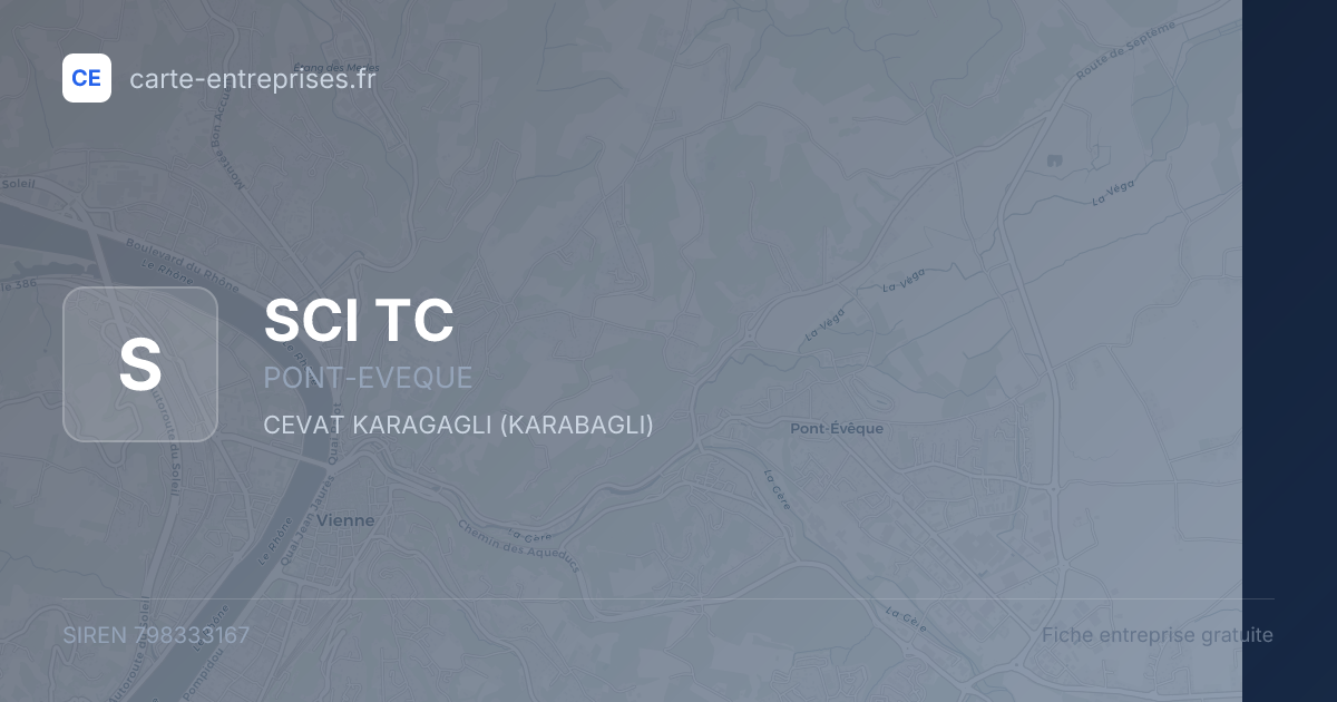 SCI TC — 798333167 — fiche entreprise