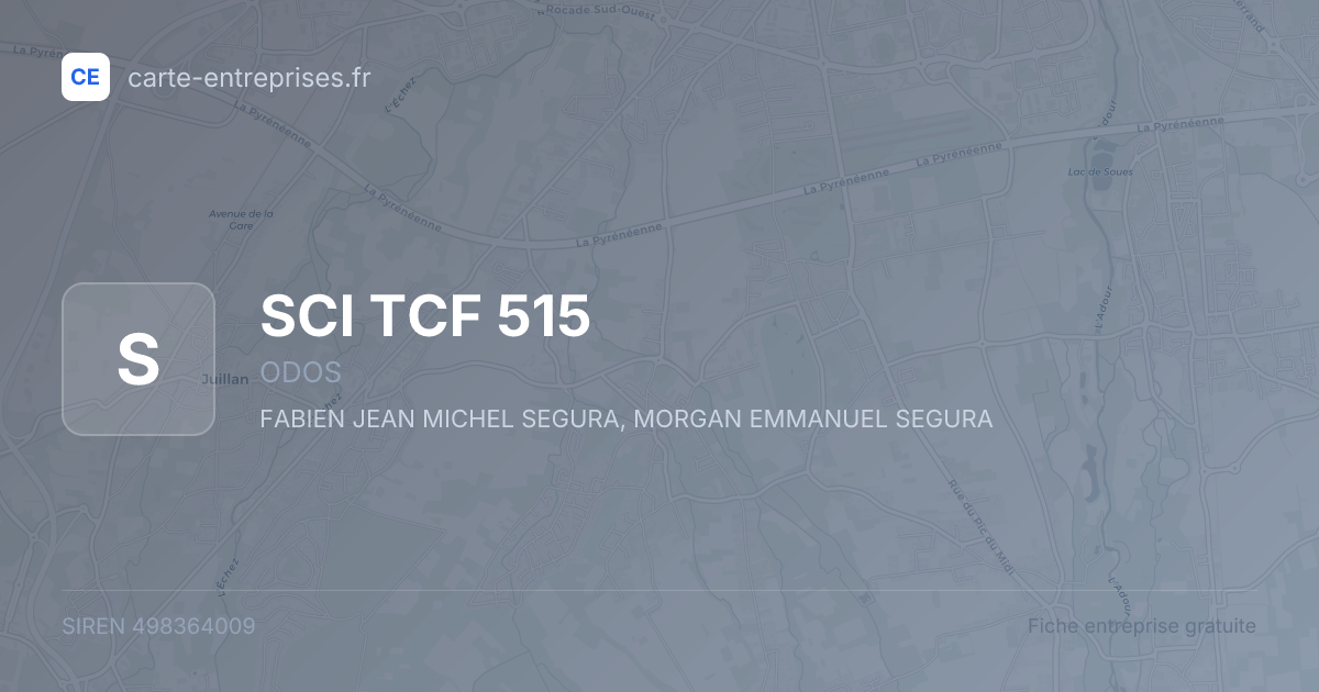 SCI TCF 515 — 498364009 — fiche entreprise
