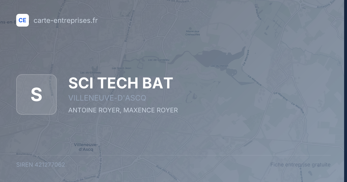 SCI TECH BAT — 421277062 — fiche entreprise