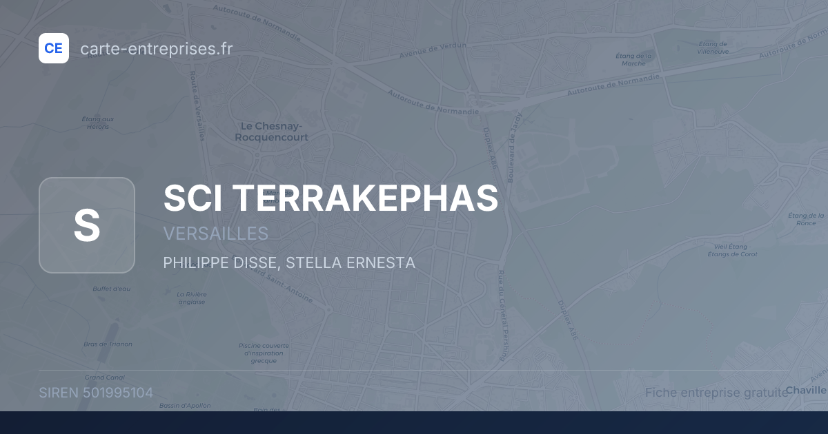 SCI TERRAKEPHAS — 501995104 — fiche entreprise