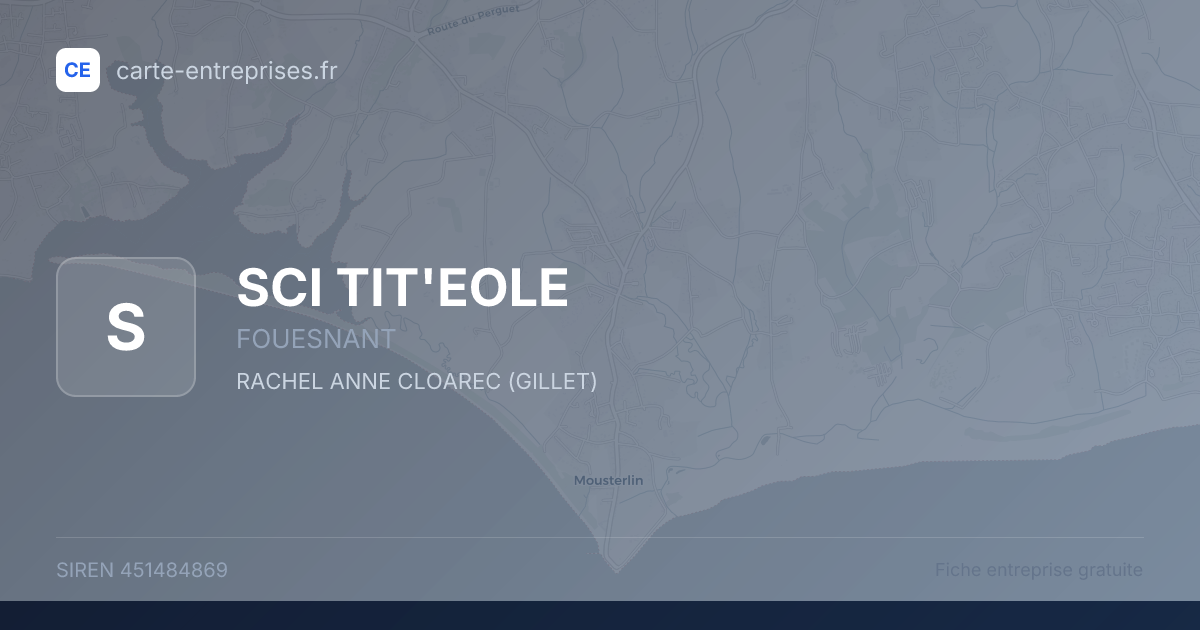 SCI TIT'EOLE — 451484869 — fiche entreprise