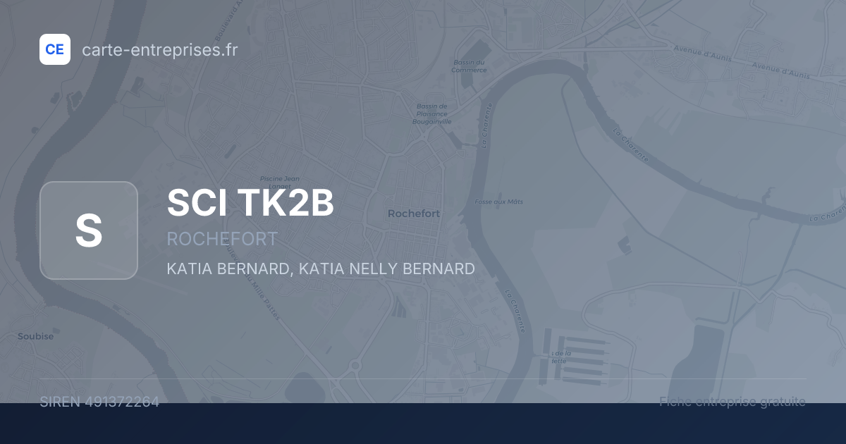 SCI TK2B — 491372264 — fiche entreprise