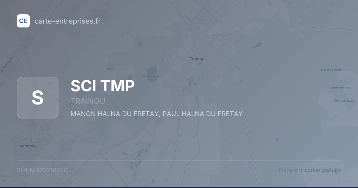 SCI TMP — 422251280 — fiche entreprise