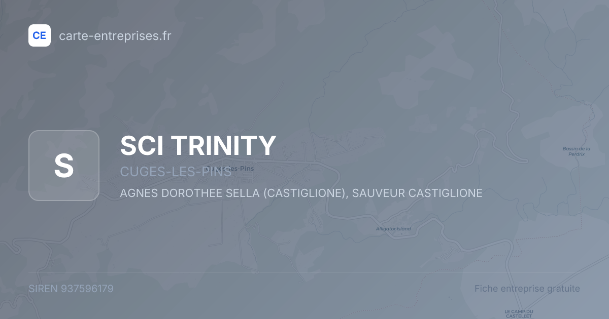 SCI TRINITY — 937596179 — fiche entreprise