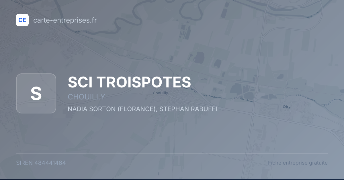 SCI TROISPOTES — 484441464 — fiche entreprise