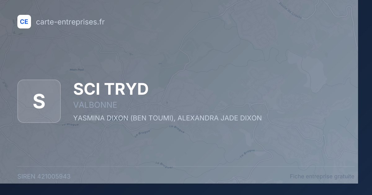 SCI TRYD — 421005943 — fiche entreprise