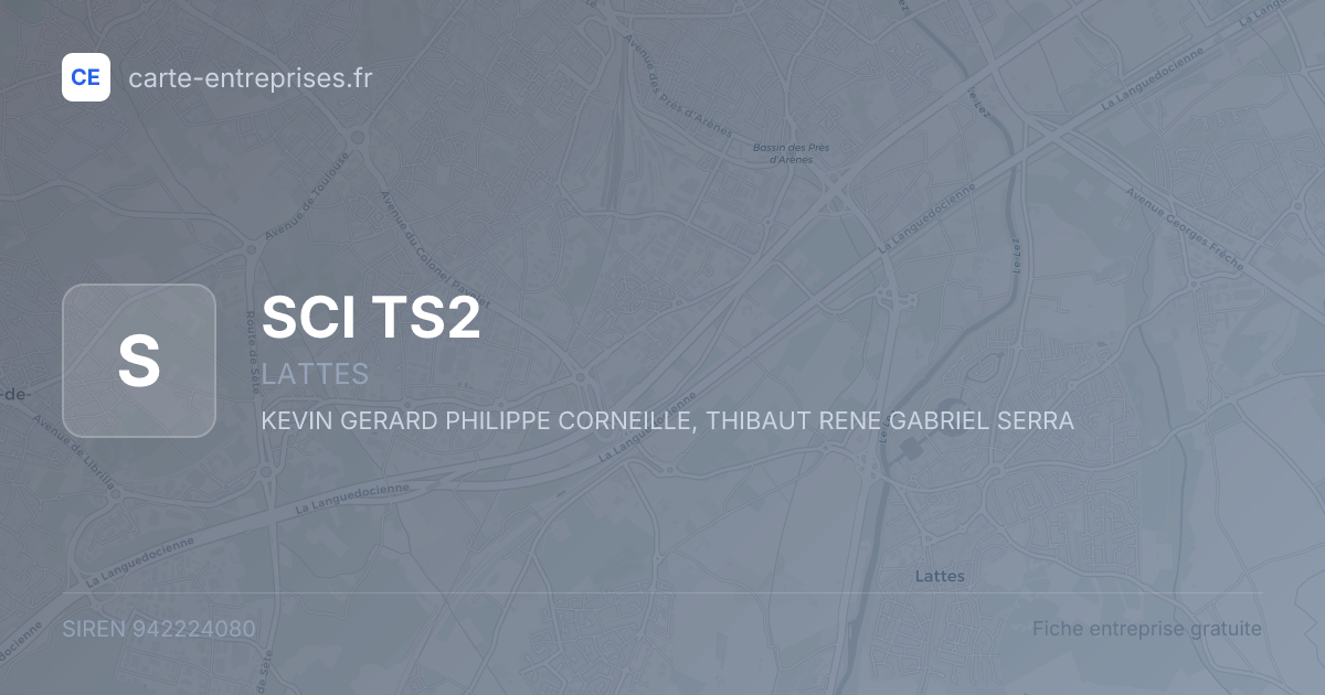 SCI TS2 — 942224080 — fiche entreprise