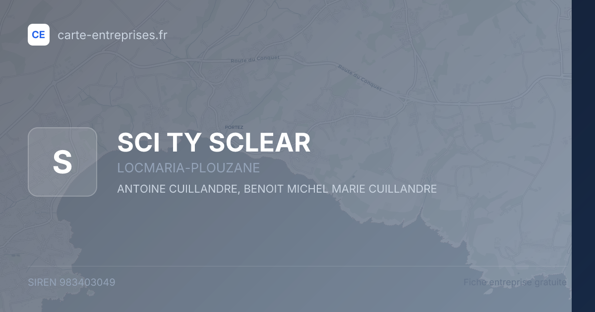 SCI TY SCLEAR — 983403049 — fiche entreprise