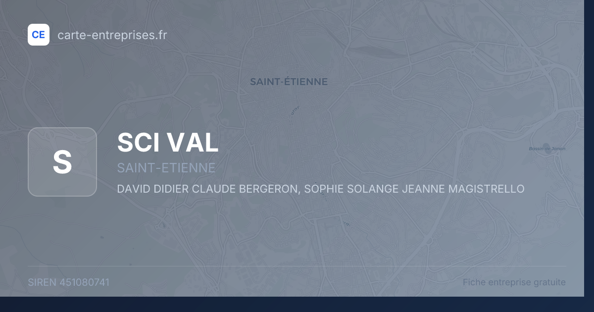 SCI VAL — 451080741 — fiche entreprise