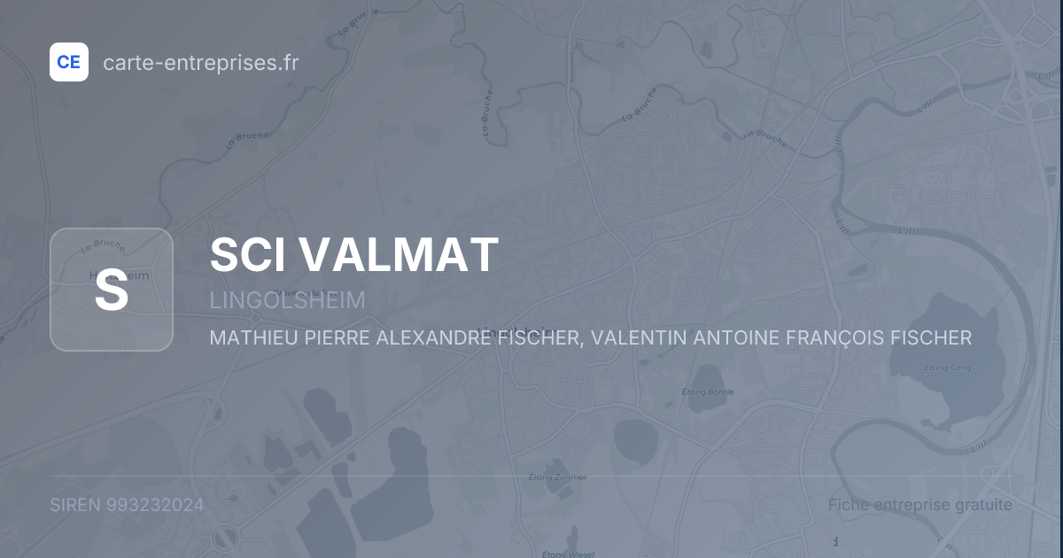 SCI VALMAT — 993232024 — fiche entreprise