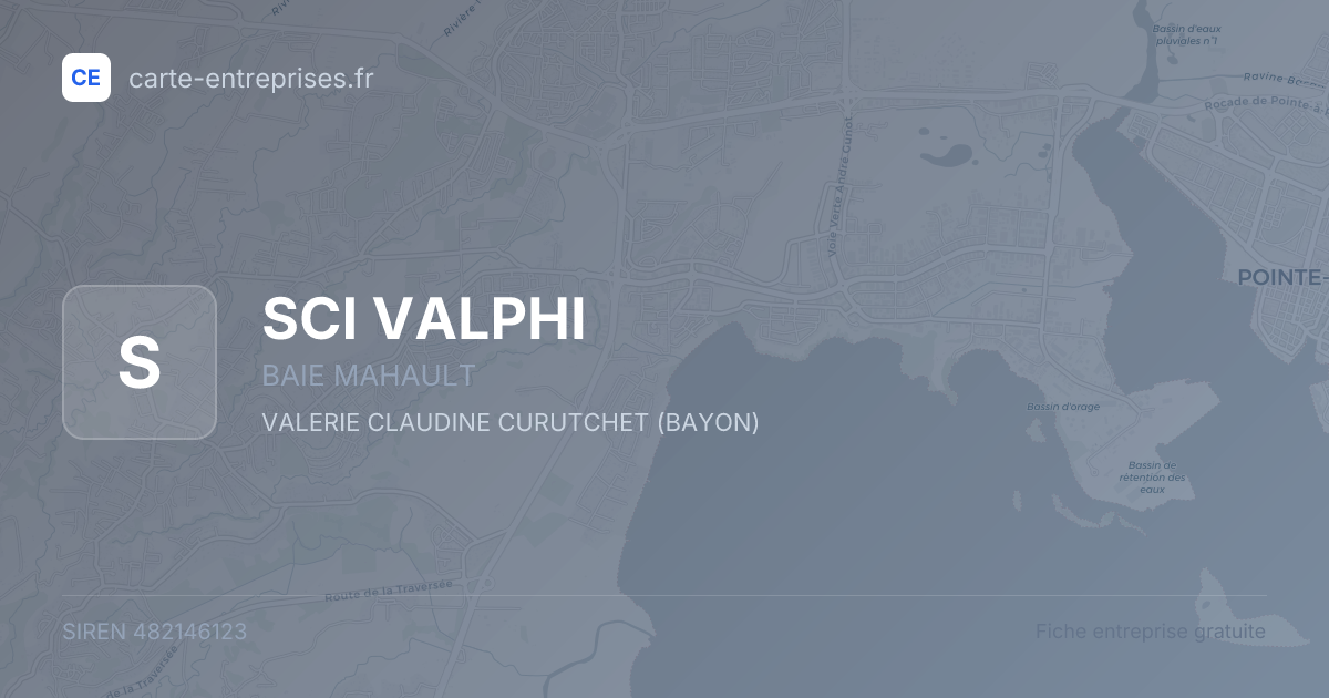 SCI VALPHI — 482146123 — fiche entreprise