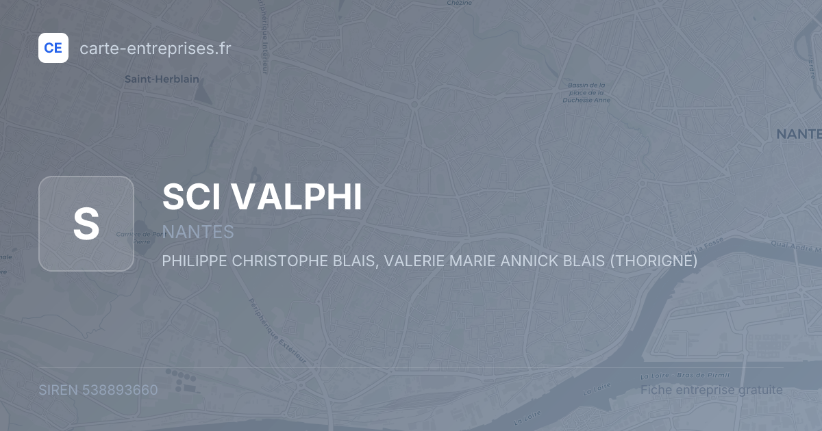 SCI VALPHI — 538893660 — fiche entreprise