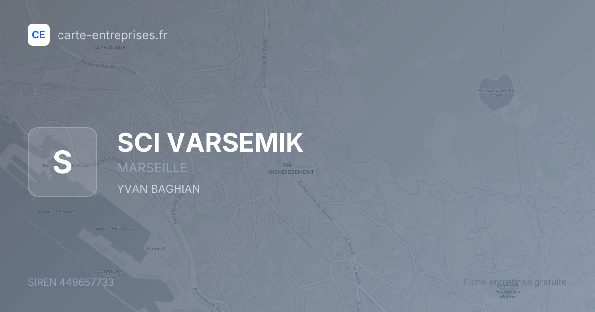SCI VARSEMIK — 449657733 — fiche entreprise